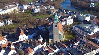 Sankt Nikolaus in Mühldorf am Inn von oben