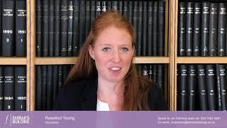 Rosalind Young, Barrister, Farrar's Building - An introduction to the Insurance Team