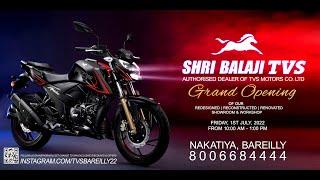 Best TVS Showroom Bareilly | Inauguration Invite | Shri Balaji Motors TVS 2022 | Prashant Agarwal