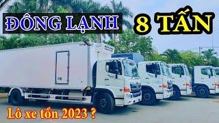 Hino 500 FG 8 tấn ĐÔNG LẠNH Có Sẵn | Giá Tốt Nhất Năm 2023 Dòng Hino 8 Tấn