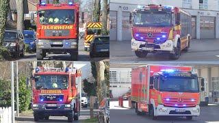 [GROSSEINSATZ WÄHREND FOTOSHOOTING!!] Mehrere FF UVM.. Einsatzfahrten Feuerwehr Bad-Oeyenhausen