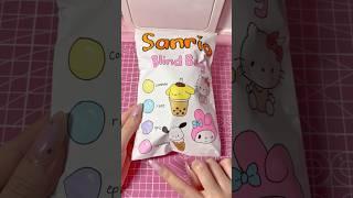 sanrio blind bag  #unboxing #sanrio #asmr#hellokitty#craft #blindbag#diy #papercraft #kpop #shorts