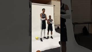 Can't hold back the laughter at media day  #spurs #nba