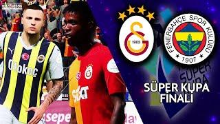 GALATASARAY v FENERBAHÇE | Süper Kupa Finali 2023 | Simulasyon Maçı #fenerbahçe #galatasaray