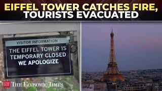 Eiffel Tower fire: Tourists evacuated after fire in elevator at iconic landmark in Paris