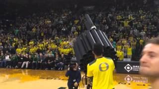 U of Oregon T-Shirt Gatling Gun