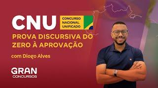 CNU - Prova Discursiva do zero à aprovação