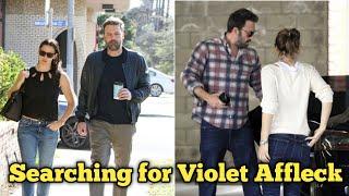 Ben Affleck and Jennifer Garner Seen Searching for Daughter Violet Affleck in Local Neighborhood