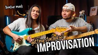 Writing Solos ON THE SPOT a.k.a IMPROVISATION | Feat. Mark Pajarillo