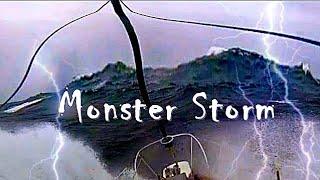 Sailing in Monster Storms | Storm Tactics | Ships in Big Waves Heavy Seas - Sailing Ocean Maverick