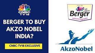 Berger Paints Actively Looking To Buy Akzo Nobel's India Stake, Deal Value Seen At ₹10,000-12,000 Cr