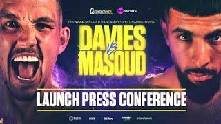 LIVE PRESS CONFERENCE! Liam Davies vs. Shabaz Masoud | Fight Night