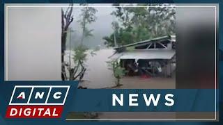 Dozens evacuated in Cateel, Davao Oriental due to floods, landslides | ANC