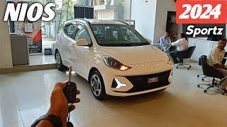 Hyundai Grand i10 Nios Sportz 2024 ️| मात्र ₹ 5.92 लाख से शुरु कि फीचर्स Loaded Hatchback कार |