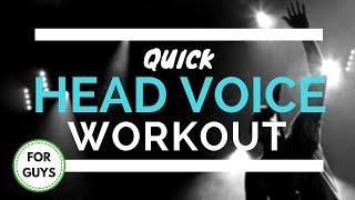 Unlock Your Highest Range with THESE Head Voice Vocal Exercises for Guys!
