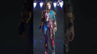 Suicide Squad: Kill The Justice League - All Harley Quinn Skins (4K 60FPS)