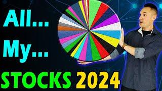 My Entire Stock Portfolio for 2024 & Beyond! 