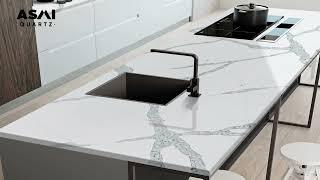 Calacatta Tesoro | Quartz | Asmi Surfaces