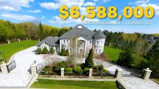 $6,588,000 Mega Mansion on 1.14 Acres - Markham | Real Estate Listing #TimSold