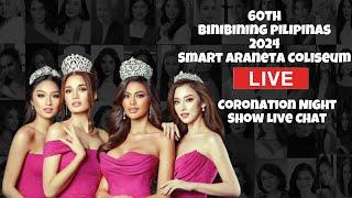 60th BINIBINING PILIPINAS Coronation Night  Binibining Pilipinas 2024 LIVE chat