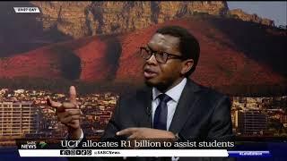 UCT allocates R1 billion to assist students with tuition fees