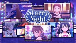 「デレステ」Starry Night (Game ver.) 三船美優、松永涼、藤原肇、森久保乃々、砂塚あきら