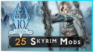 Remastering Skyrim | 25 GAMEPLAY Mods I CANNOT Play Without!
