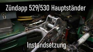Zündapp 529/530 Hauptständer Instandsetzung (KS50, KS80, GTS50)