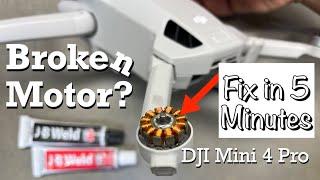 DJI Mini 4 Pro Drone - DIY Motor Repair