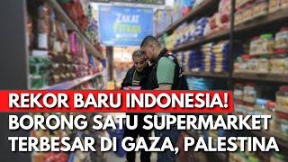 GOKIL! WARGA PALESTINA BEBAS BELANJA SEPUASANYA DI SUPERMARKET DIBAYARIN INDONESIA