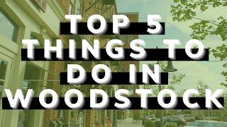 Top 5 Things To Do In Woodstock, Ga!