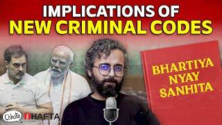 Revamped criminal laws, Lok Sabha session | Chhota Hafta 492 with @meghnerd