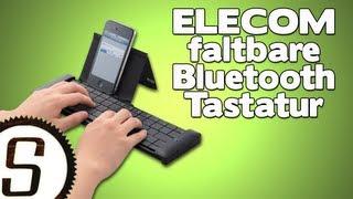 ELECOM Bluetooth Tatstatur für iOS, Windows, Android, und Mac OS