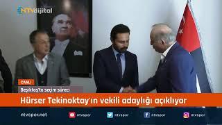 Hürser Tekinoktay başkanlığa aday olduğunu açıkladı