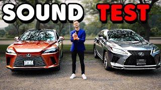 New 2023 Lexus RX vs OLD RX Sound Comparison: Interior, Exterior and More!