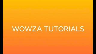 Wowza Quick Tutorial: How to create a Live Application on Wowza Streaming Engine.