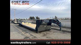 2023 Lamar GN 20K 40ft 102X40 HD GOOSENECK HOT SHOT EQUIPMENT HAULER 21K (dublin, California)