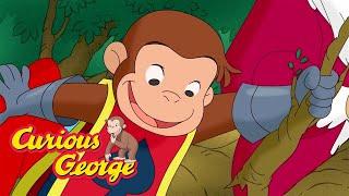 Sir George and the Dragon!  Curious George  Kids Cartoon  Kids Movies