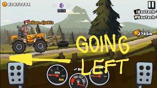 Hill Climb Racing 2: GOING TO THE LEFT