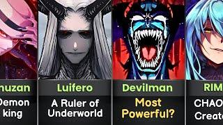 Most POWERFUL DEMONS in Anime | Ranked!