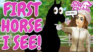 BUYING THE FIRST HORSE I SEE...  *Star Stable*