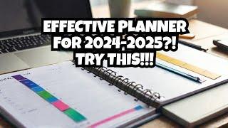 The Ultimate Yearly Planner Guide (2024-2025)