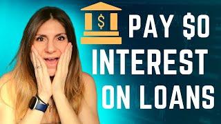 Learn The Secret Hack for Avoiding Interest on Your Loans | Pay $0 Interest On Your Loan Using Trick