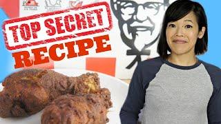 KFC SECRET Recipe Revealed? -- Deep Fried vs. AIR FRIED -- KFC's 11 herbs & spices