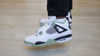 Jordan 4 Retro 'Seafoam' (W) AQ9129-103 Review & On Feet (2023)