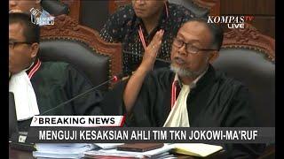Ketika Bambang Widjojanto Pertanyakan Kapasitas “Sobat” Ahli Tim TKN Jokowi-Ma’ruf di MK