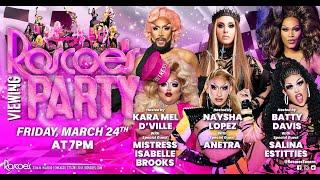 Anetra, Mistress Isabelle & Salina: Roscoe's RuPaul's Drag Race Season 15 Viewing Party