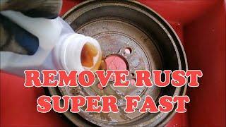 Effective Ways to Get Rid of Rust on Brake Drums Fast | muriatic hydrochloric acid