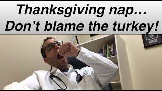 sleepy after eating turkey - myth or truth?