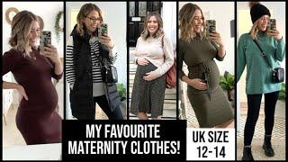 Favourite Maternity Clothes - Try on Haul & Brands I Recommend - UK Midsize Size 12-14 | xameliax